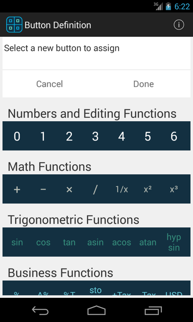 intuitive custom calculator